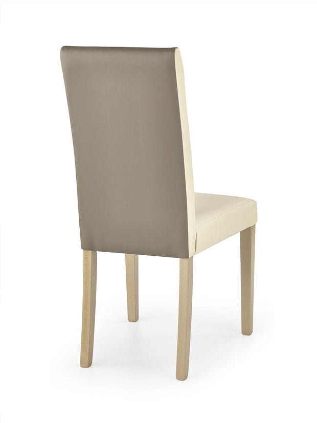 Sedia da pranzo in Ecopelle Norbi Crema (2)