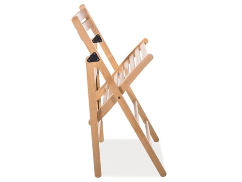 Sedia da pranzo in legno Samit II Naturale (1)
