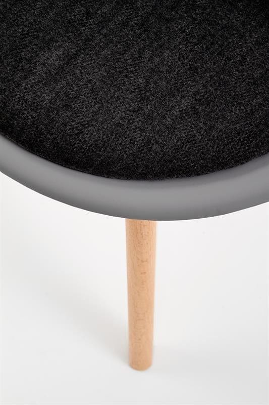 Sedia da pranzo in plastica Kai-308 Grigio (8)