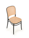 Sedia da pranzo in plastica Kai-483 Naturale (1)