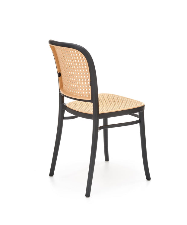 Sedia da pranzo in plastica Kai-483 Naturale (3)