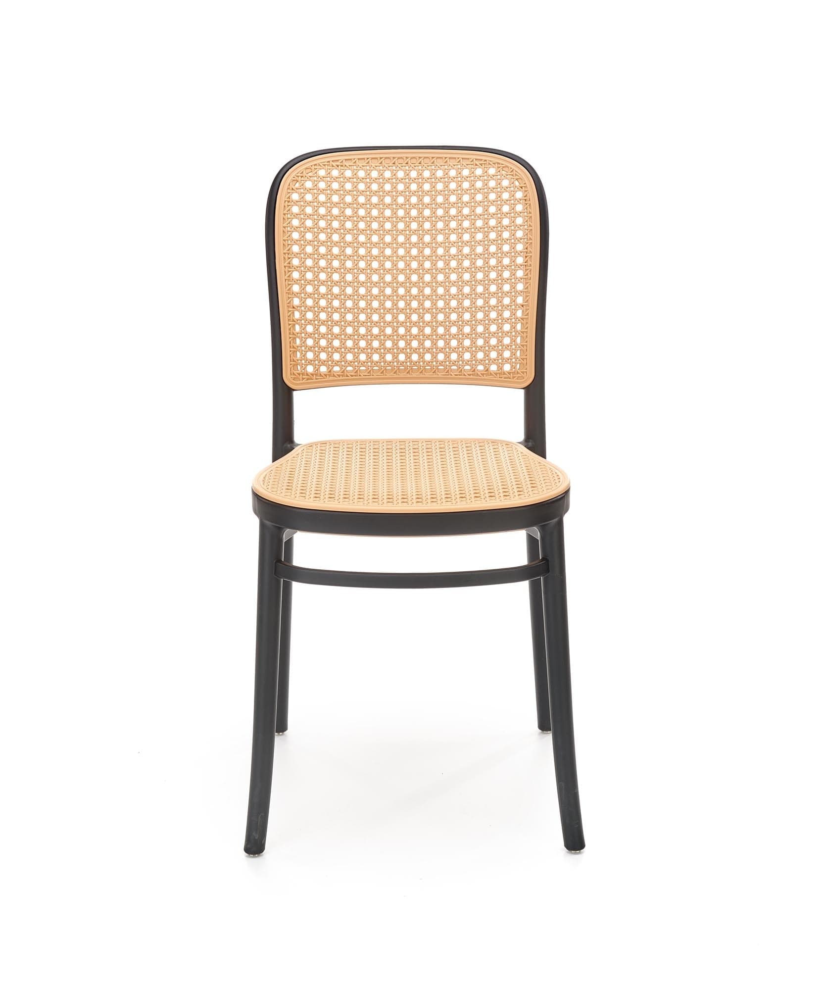 Sedia da pranzo in plastica Kai-483 Naturale (5)