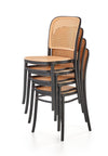 Sedia da pranzo in plastica Kai-483 Naturale (9)