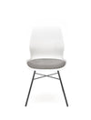 Sedia da pranzo in plastica Kai-488 Bianco (7)
