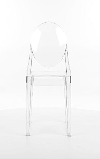 Sedia da pranzo in plastica Manuel Trasparente (1)