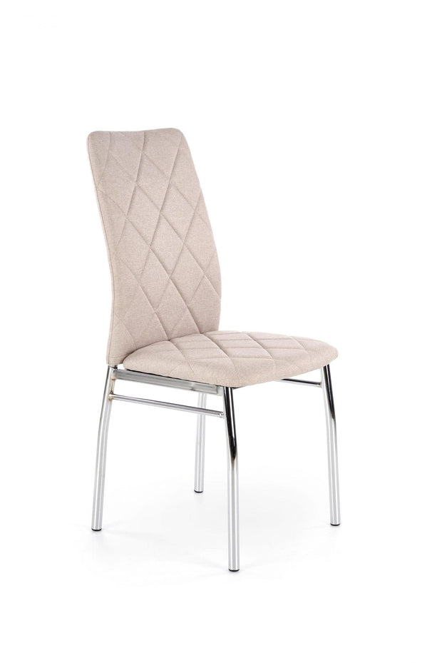 Sedia da pranzo in tessuto Kai-309 Beige