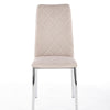Sedia da pranzo in tessuto Kai-309 Beige (1)
