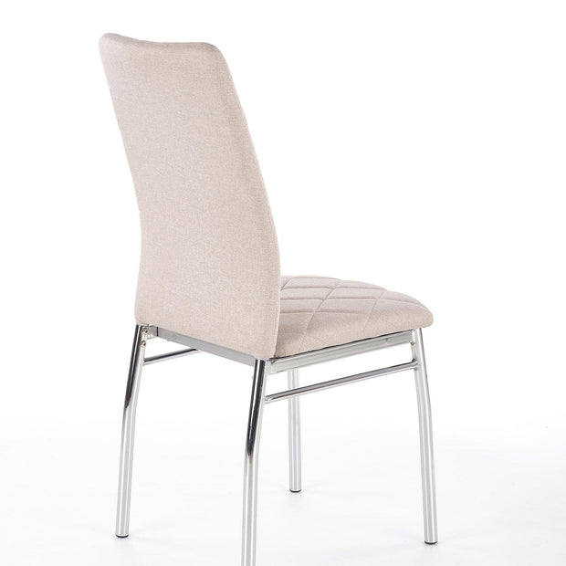 Sedia da pranzo in tessuto Kai-309 Beige (4)