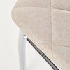 Sedia da pranzo in tessuto Kai-309 Beige (9)