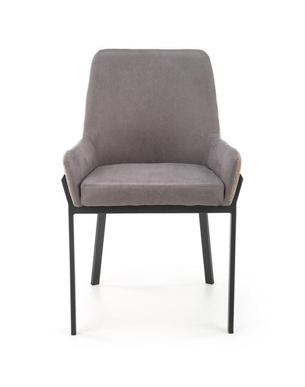 Sedia da pranzo in tessuto Kai-439 Beige (1)