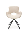 Sedia da pranzo in tessuto Kai-475 Beige (6)