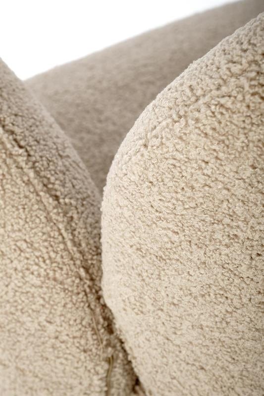 Sedia da pranzo in tessuto Kai-498 Beige (12)