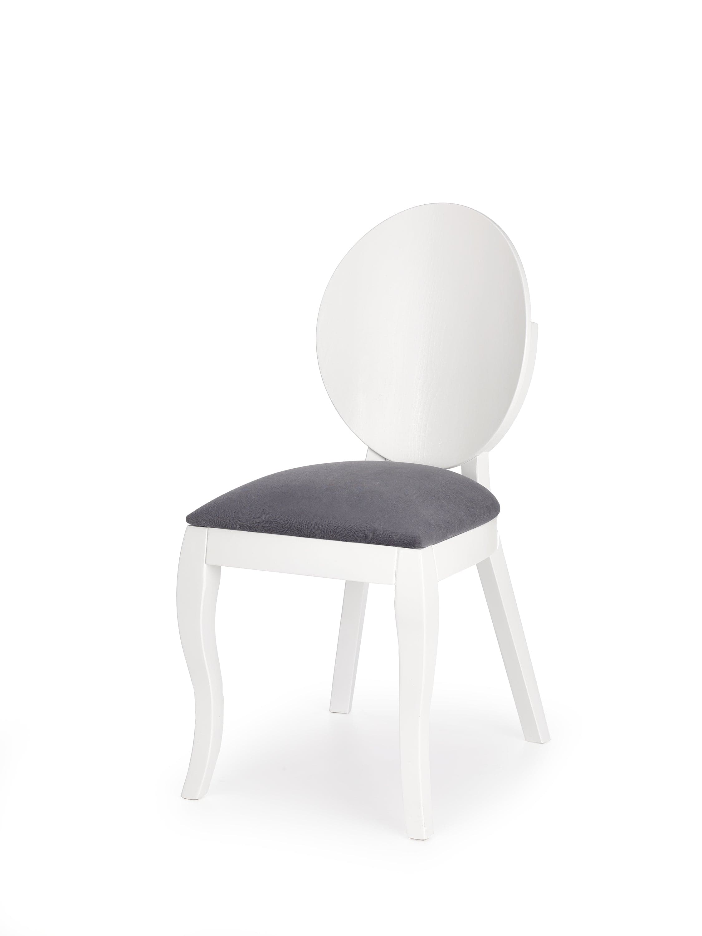 Sedia da pranzo in tessuto Verity Grigio