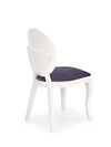 Sedia da pranzo in tessuto Verity Grigio (2)