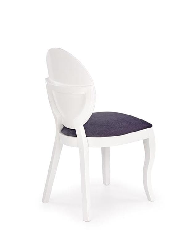 Sedia da pranzo in tessuto Verity Grigio (2)