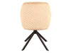 Sedia da pranzo in velluto Astrela Beige (1)