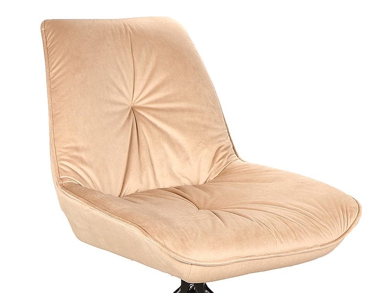 Sedia da pranzo in velluto Bogoda I Beige (2)