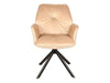 Sedia da pranzo in velluto Bogoda II Beige (1)