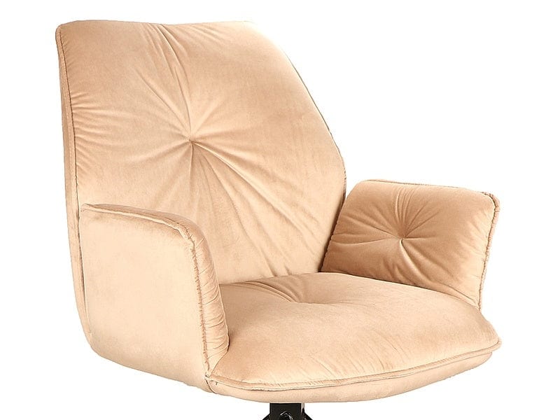Sedia da pranzo in velluto Bogoda II Beige (2)
