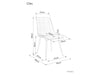 Sedia da pranzo in velluto Chase Beige (1)