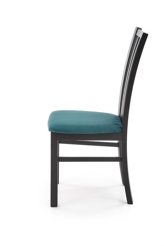 Sedia da pranzo in velluto Garson VII Blu (2)