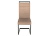 Sedia da pranzo in velluto Han-441 Beige (1)