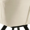 Sedia da pranzo in velluto Lola Beige (7)