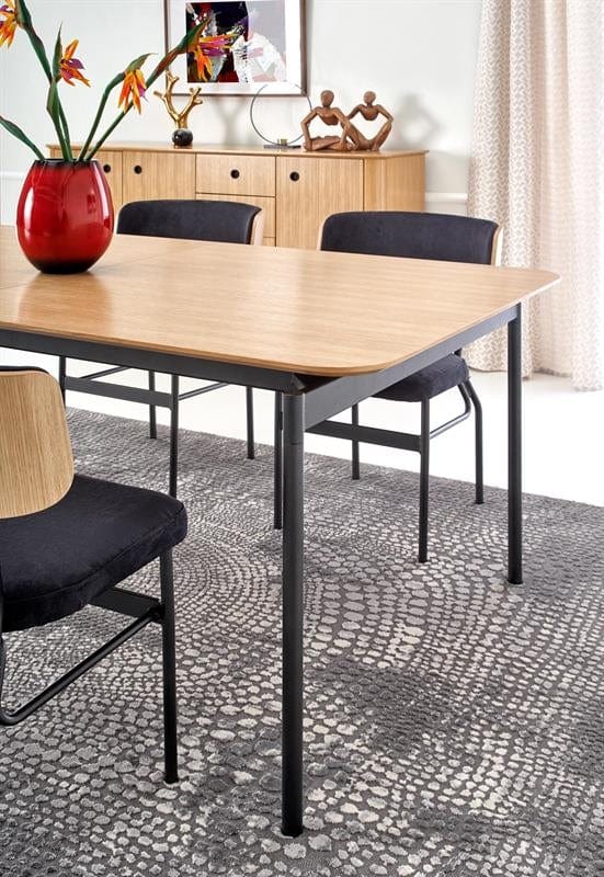 Sedia da pranzo in velluto Samart Grigio (4)