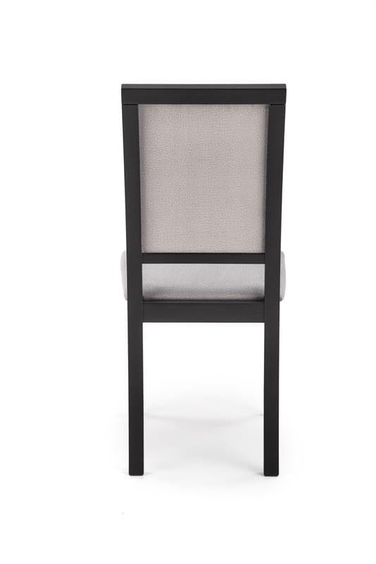 Sedia da pranzo in velluto Sylvie I Grigio (5)