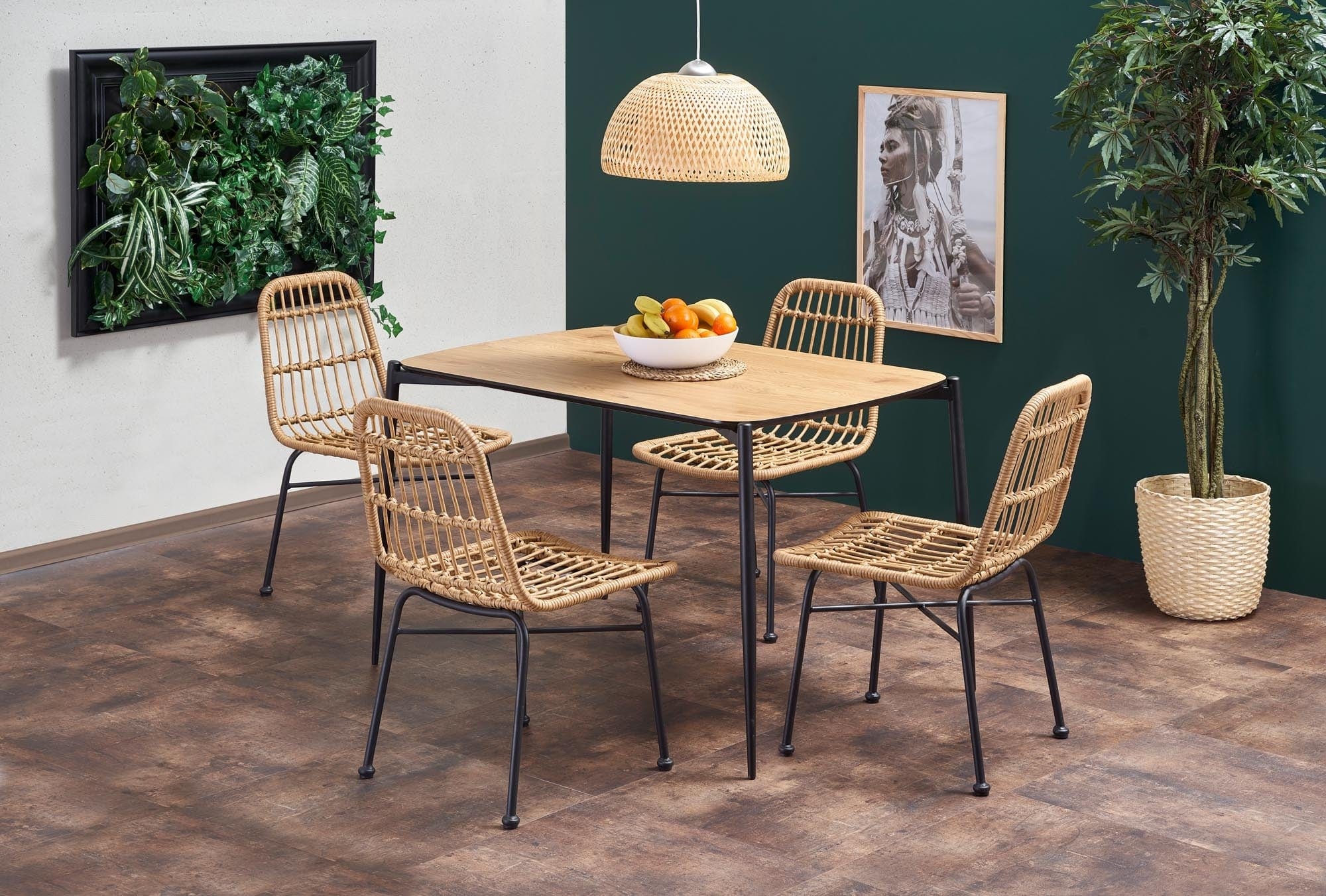 Sedia da pranzo Kai-401 Naturale (1)