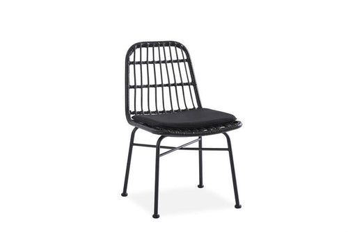 Sedia da pranzo Kai-401 Nero