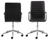 Sedia da ufficio in ecopelle Winslow Nero (2)
