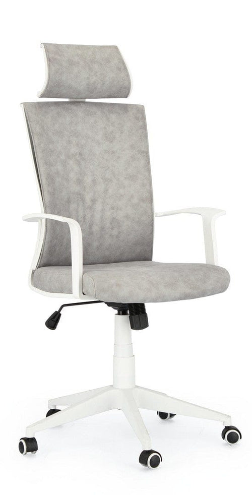 Sedia da ufficio in tessuto Gordon Grigio