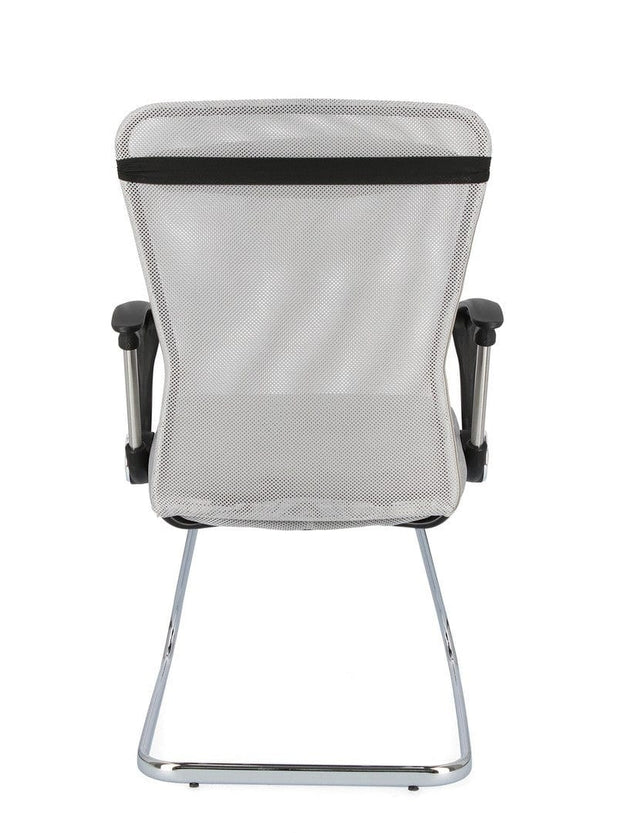 Sedia da ufficio in tessuto Kingston Grigio (3)