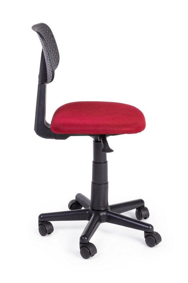 Sedia da ufficio in tessuto Lexi Nero (10)