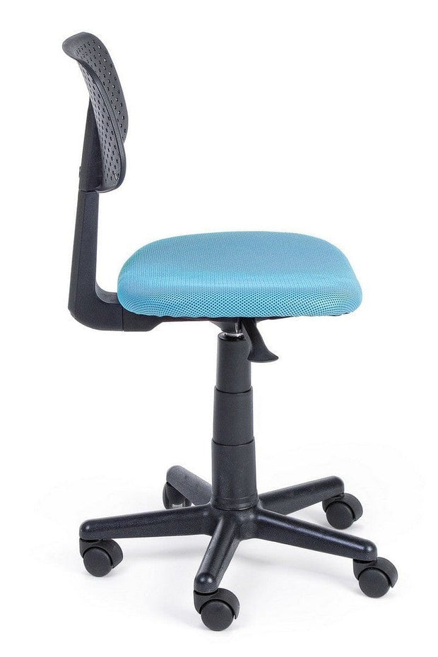 Sedia da ufficio in tessuto Lexi Nero (15)