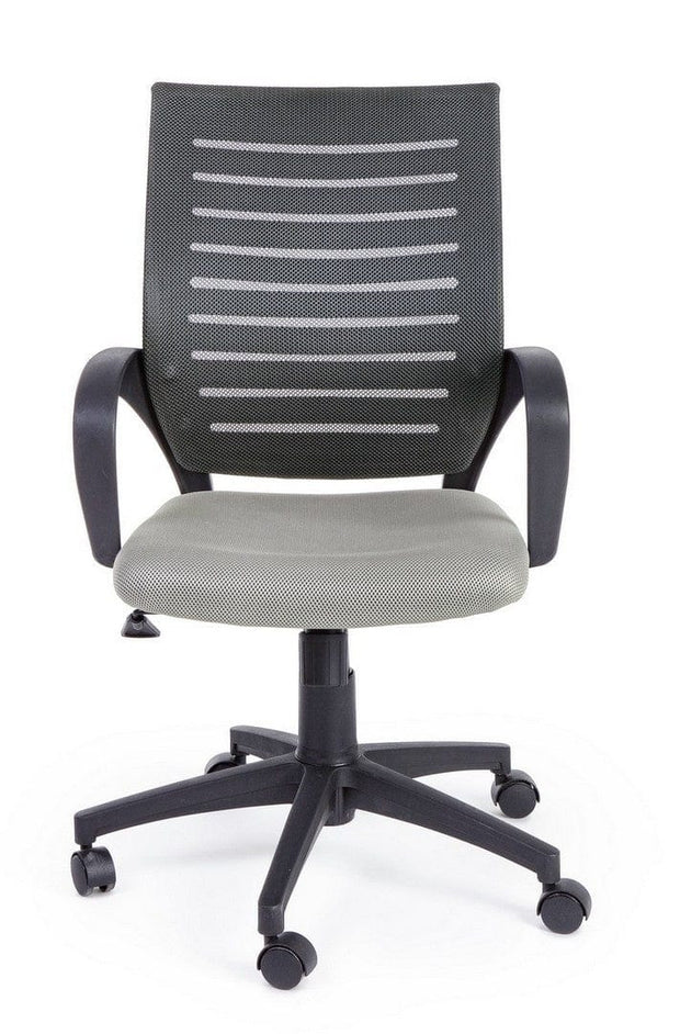 Sedia da ufficio in tessuto Marion Nero (1)
