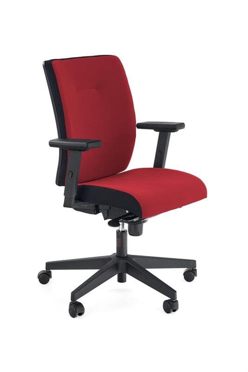 Sedia da ufficio Pontus Rosso
