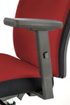 Sedia da ufficio Pontus Rosso (11)