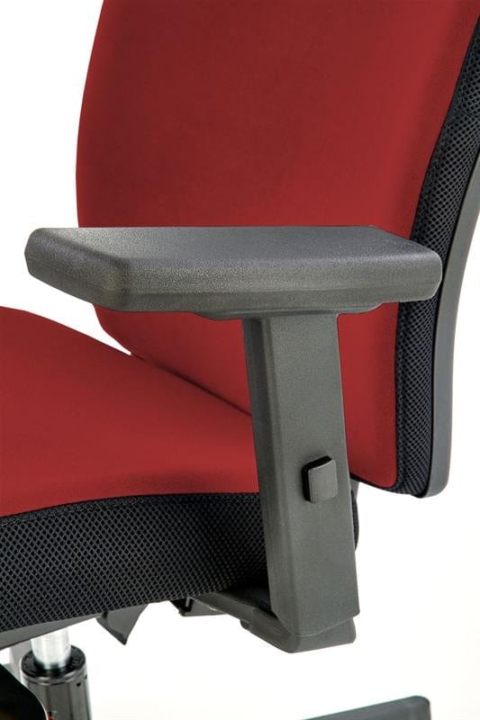 Sedia da ufficio Pontus Rosso (13)