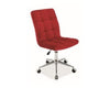 Sedia da ufficio Qwin-020 Bordeaux