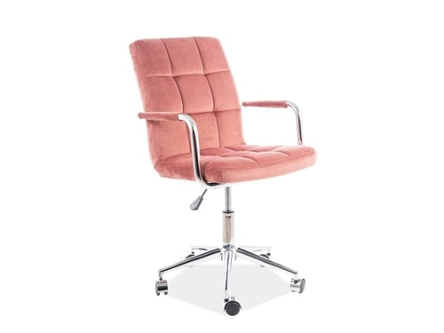 Sedia da ufficio Qwin-022 Rosa