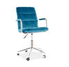 Sedia da ufficio Qwin-022 Turchese