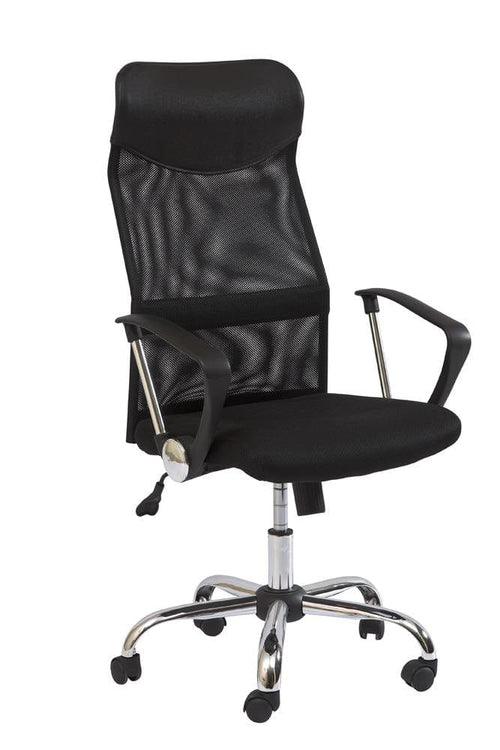 Sedia da ufficio Qwin-025 Nero