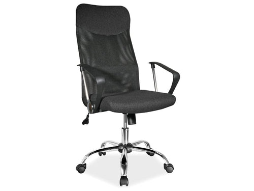Sedia da ufficio Qwin-025 Nero