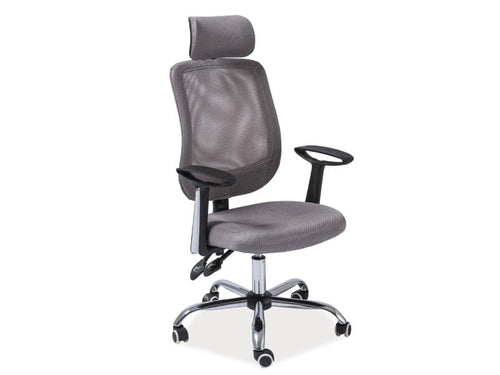 Sedia da ufficio Qwin-118 Grigio