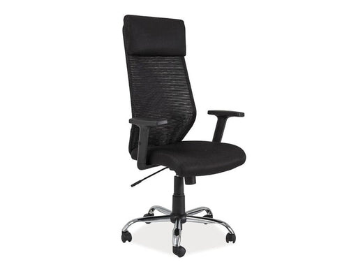 Sedia da ufficio Qwin-211 Nero