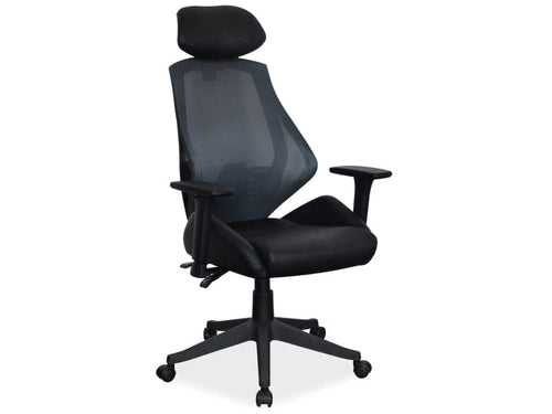 Sedia da ufficio Qwin-406 Nero