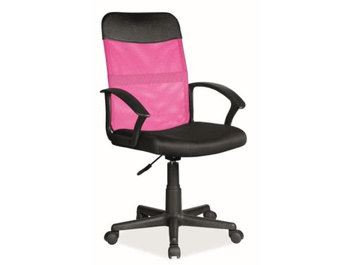 Sedia da ufficio Qwin-702 Rosa