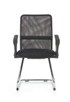 Sedia da ufficio Vidar Skid Nero (1)